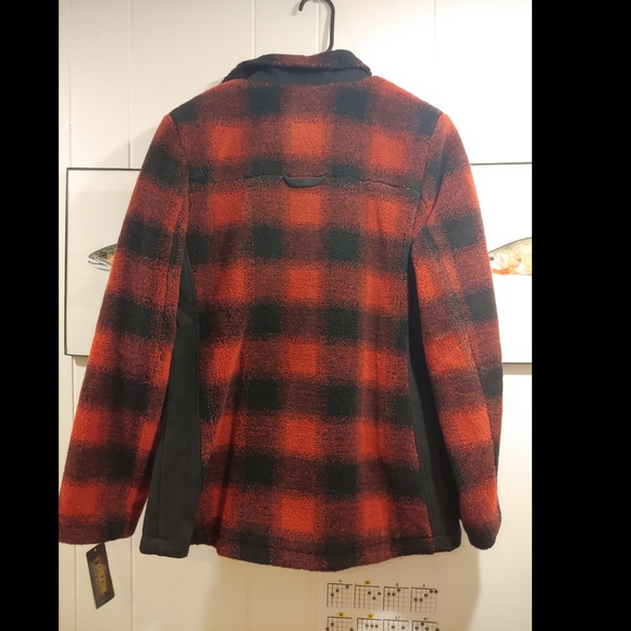Pendleton Brooke Buffalo Check Jacket in Red Ombre - Picture 3 of 5